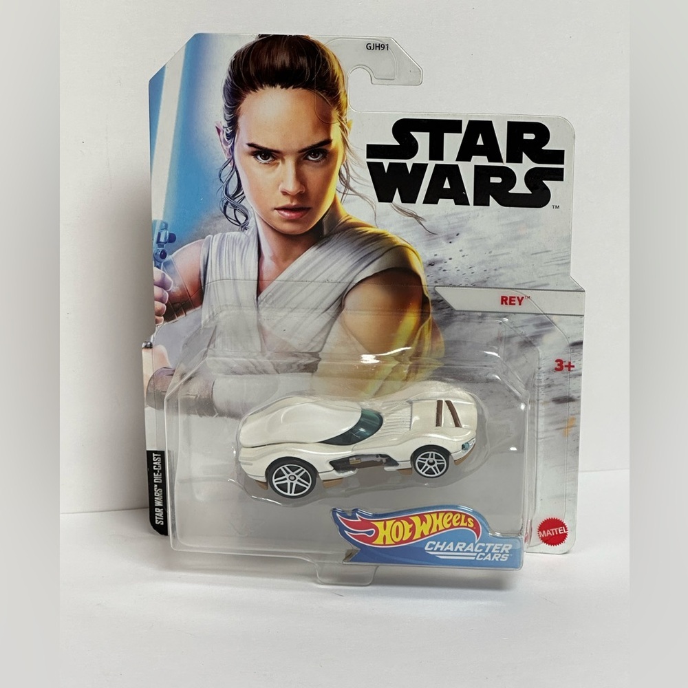 Hot Wheels Star Wars Character Cars 2019 Rey Original Package Unopened